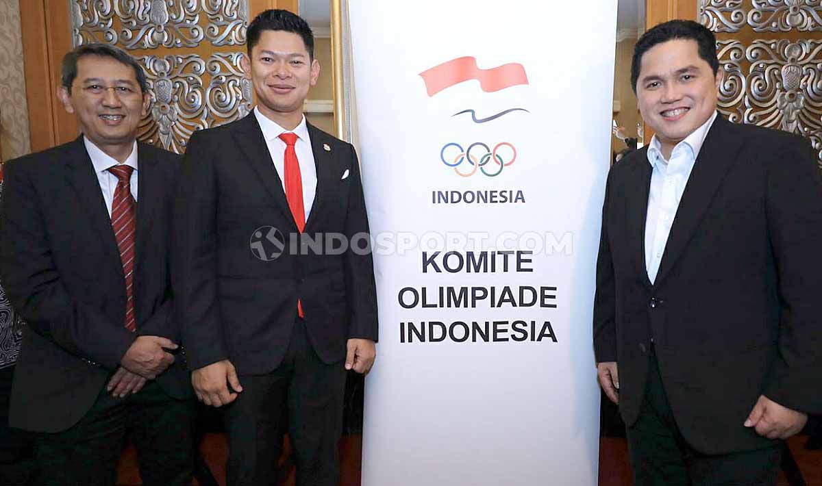 Raja Sapta Oktohari resmi menjabat sebagai Ketua Umum Komite Olimpiade Indonesia (KOI) periode 2019-2023. Okto terpilih secara aklamasi pada Kongres KOI di Hotel Ritz Carlton, Rabu (09/10/19). Copyright: © Herry Ibrahim/INDOSPORT
