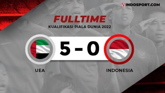 Hasil Pertandingan Uni Emirat Arab vs Timnas Indonesia. Copyright: © INDOSPORT