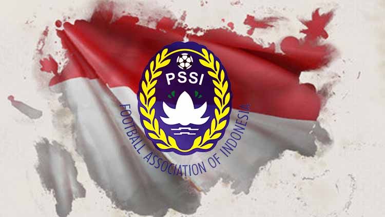 Logo PSSI. Copyright: © PSSI/Eli Suhaeli/INDOSPORT