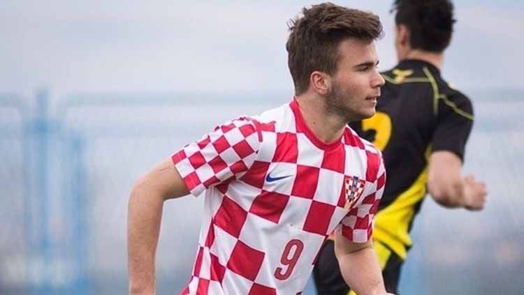Fran Brodic, penyerang asal Kroasia, tampaknya bakal langsung bisa memecahkan sebuah rekor, jika nanti gabung klub Liga 1, Persija Jakarta. Copyright: © fctables.com