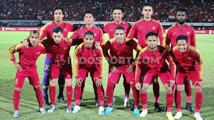 Sejumlah opsi starting XI mungkin bisa diterapkan Timnas Indonesia dengan 23 nama pemain yang dipanggilnya baru-baru ini. Copyright: © Nofik Lukman Hakim/INDOSPORT