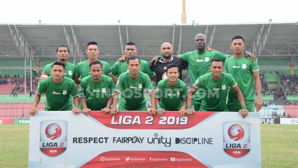 PSMS Medan resmi harus menggelar laga tunda Liga 2 2019 vs BaBel United di Pekanbaru, Riau, bukan di Langsa, Aceh. Copyright: © Aldi Aulia Anwar/INDOSPORT
