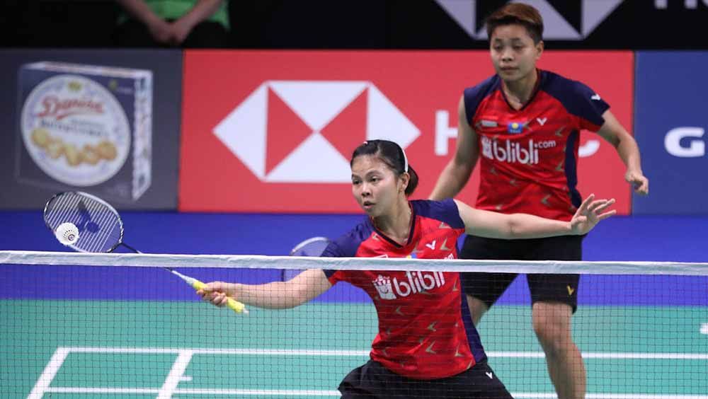 Pasangan Greysia Polii/Apriyani Rahayu akhirnya memastikan diri tampil di World Tour Finals 2019 meskipun tampil buruk di Fuzhou China Open. Copyright: © Humas PBSI