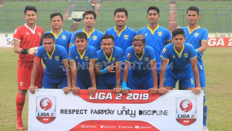 Klub Liga 2 2019, Blitar Bandung United harus terdegradasi musim ini karena menempati peringkat akhir klasemen Wilayah Barat. Copyright: © Arif Rahman/INDOSPORT