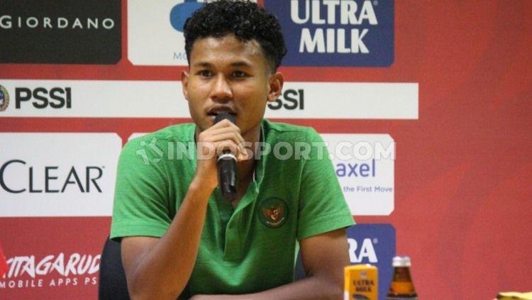 Bagas Kaffa siap bersaing dengan skuat utama usai promosi ke tim senior klub Liga 1, Barito Putera. Copyright: © Fitra Herdian/INDOSPORT