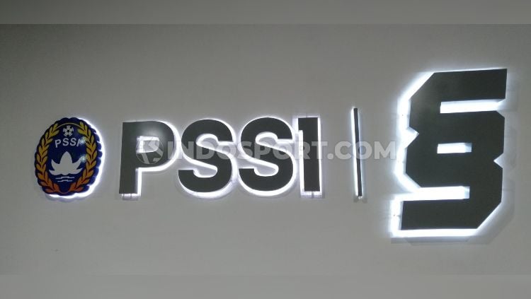 Logo PSSI. Copyright: © Shintya Anya Maharani/INDOSPORT