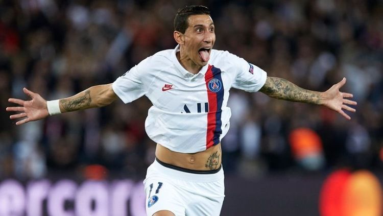 Rumor kepindahan eks winger Paris Saint-Germain (PSG) Angel Di Maria ke Juventus di bursa transfer musim panas terancam berakhir antiklimaks. Copyright: © Quality Sport Images/Getty Images