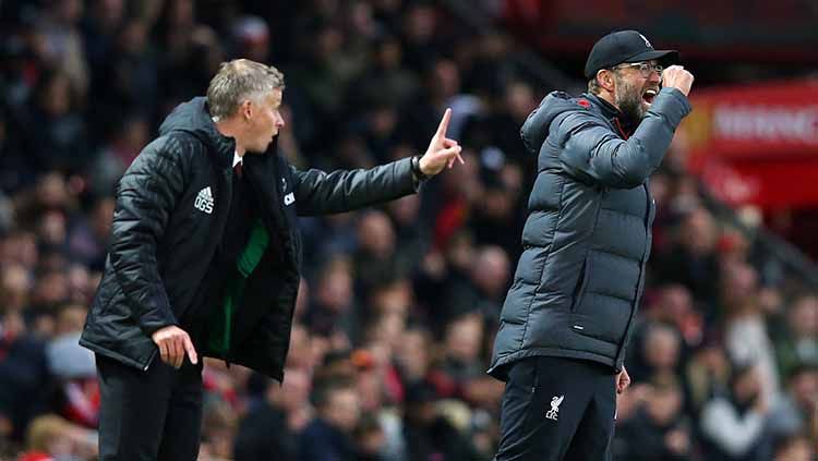 Berikut duel antarlini Manchester United vs Liverpool jelang pertandingan putaran empat Piala FA, Senin (25/01/21) dini hari WIB. Copyright: © Alex Livesey/Getty Images