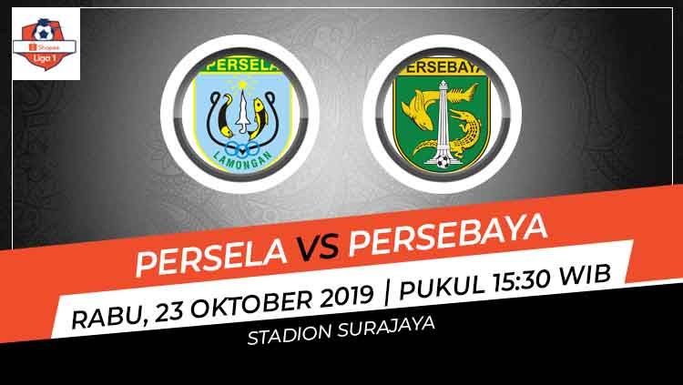 Persela Lamongan berhasil mengalahkan Persebaya Surabaya dalam pertandingan pekan ke-24 kompetisi sepak bola Shopee Liga 1 2019 yang digelar Rabu (23/10/19) sore di Stadion Surajaya, Lamongan. Copyright: © INDOSPORT