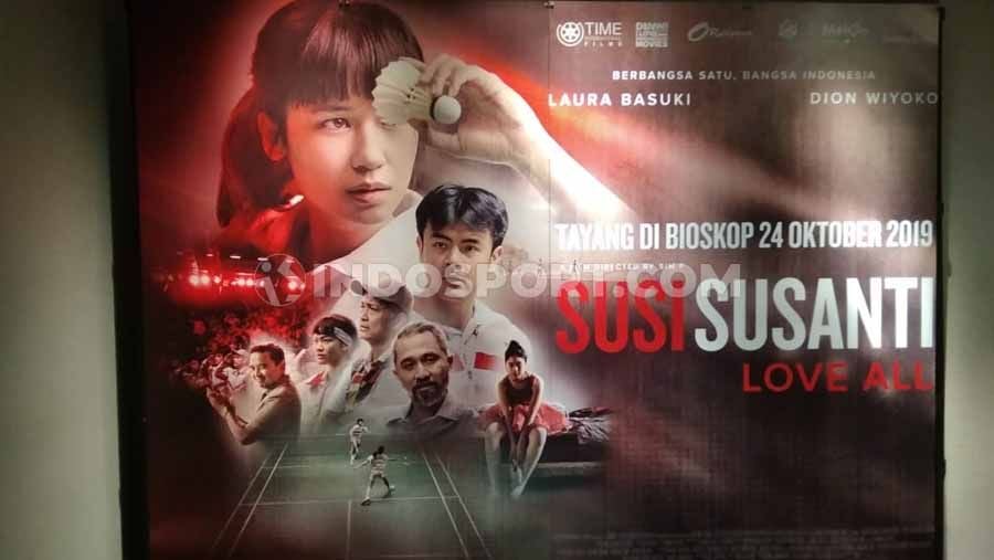 Suasana Plaza Indonesia tempat berlangsungnya Press Screening Film Susi Susanti: Love All. Copyright: © Abdurrahman Ranala/INDOSPORT