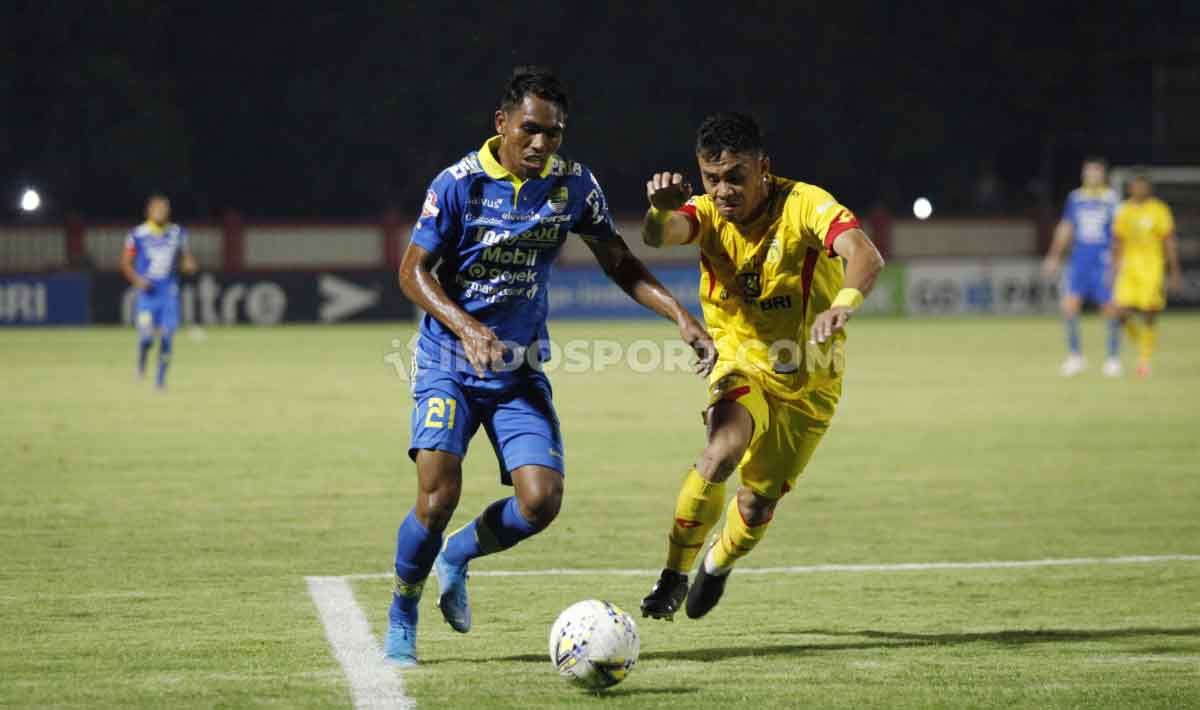 Frets Butuan mengaku senang bisa mencetak gol perdana dalam lanjutan pekan ke-25 Liga 1 2019. Copyright: © Herry Ibrahim/INDOSPORT