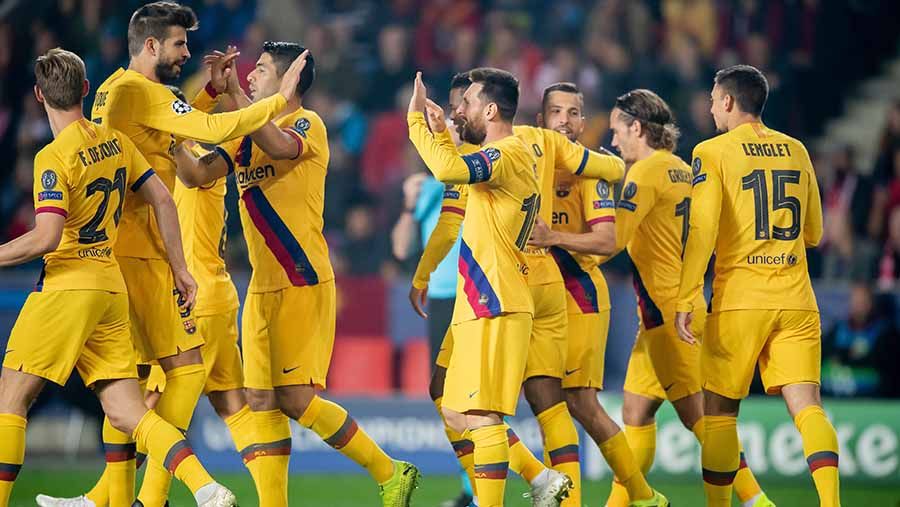 Berkat petuah ajaib Lionel Messi, Frenkie de Jong sukses beradaptasi dengan raksasa LaLiga Spanyol, Barcelona. Copyright: © Thomas Eisenhuth/Getty Images