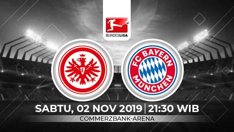 Bayern Munchen akan bertandang ke markas Eintracht Frankfurt dalam lanjutan pekan ke-10 Bundesliga Jerman 2019/20, Sabtu (02/11/19) pukul 21.30 WIB. Copyright: © INDOSPORT