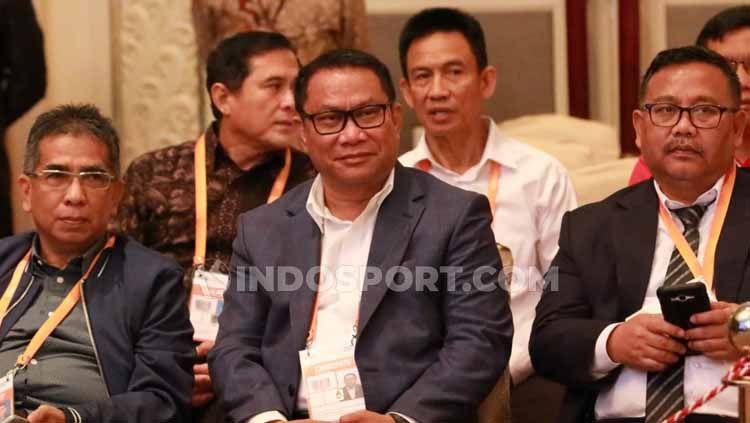 Calon Ketua Umum PSSI Fary Djemy Francis Copyright: © Zainal Hasan/INDOSPORT