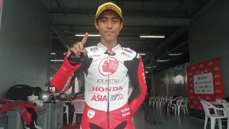 Unggahan terakhir pembalap Indonesia, Afridza Munandar, yang meninggal dunia dalam kecelakaan balap motor Asia Talent Cup 2019, di Sirkuit Sepang, Malaysia, Sabtu (02/11/19), banjir ucapan dukacita. Copyright: © naikmotor.com