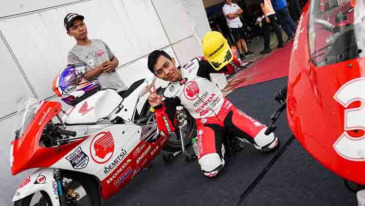 Pembalap Indonesia, Afridza Munandar baru saja menghembuskan napas terakhir setelah mengalami kecelakaan di ajang Idemitsu Asia Talent Cup (ATC) Race 1. Copyright: © pertamax7.com