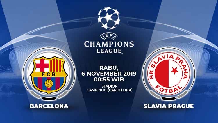 Bagi Barcelona, laga keempat Grup F Liga Champions melawan Slavia Praha di Camp Nou, Rabu (6/11/19) bisa menjadi ajang pelipur lara usai dikalahkan Levante. Copyright: © Grafis: Yanto/Football265.com