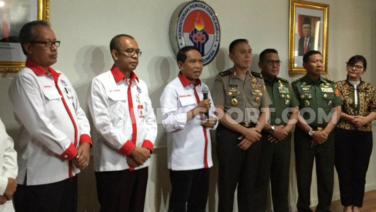 Indonesia Gagal Capai Target di SEA Games 2019, Ini Pembelaan Menpora Zainudin Amali. Copyright: © Petrus Manus Da Yerrimon/INDOSPORT