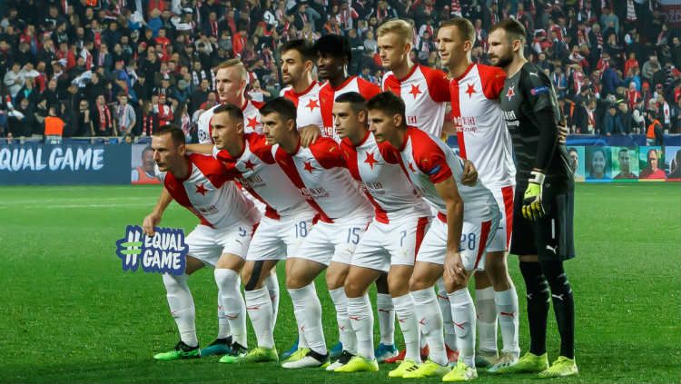 Slavia Praha pernah diarsiteki mantan pelatih Arema. Copyright: © TF-Images/Getty Images