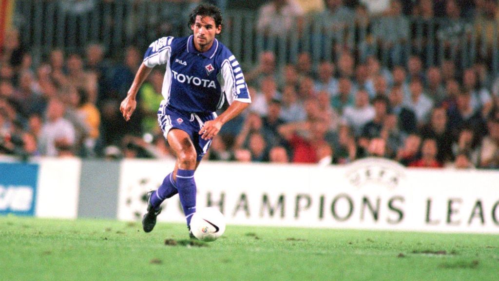 Daniele Adani saat masih aktif bermain di Fiorentina Copyright: © David Rawcliffe/EMPICS via Getty Images