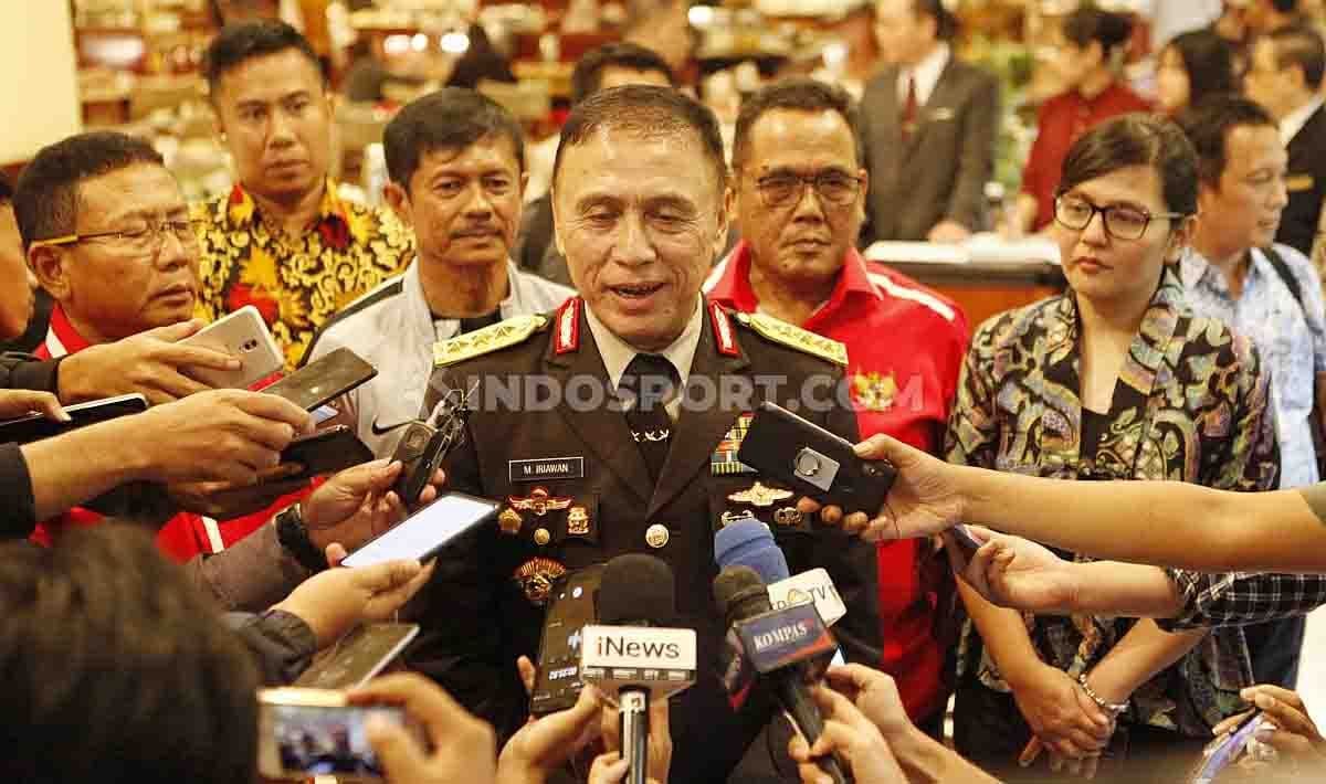 Ketua Umum PSSI, Mochamad Iriawan kembali memantau langsung pemusatan latihan Timnas Indonesia U-16. Copyright: © Herry Ibrahim/INDOSPORT