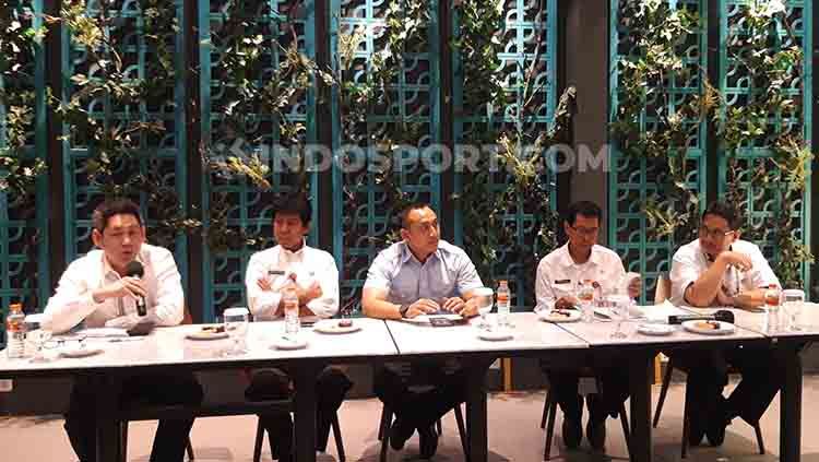 Acara Jumpa Pers Persiapan Semarang Open 1st Trampoline Competition Copyright: © Alvin Syaptia Pratama/INDOSPORT