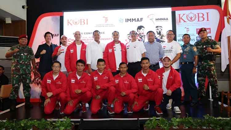 Komite Olahraga Beladiri Indonesia atau KOBI semakin melebarkan sayapnya. Bulan ini, KOBI akan mengirim timnas atlet amatir MMA Indonesia Copyright: © Humas KOBI