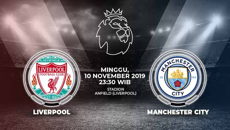 Prediksi Pertandingan Liga Inggris Liverpool Vs Manchester City - INDOSPORT