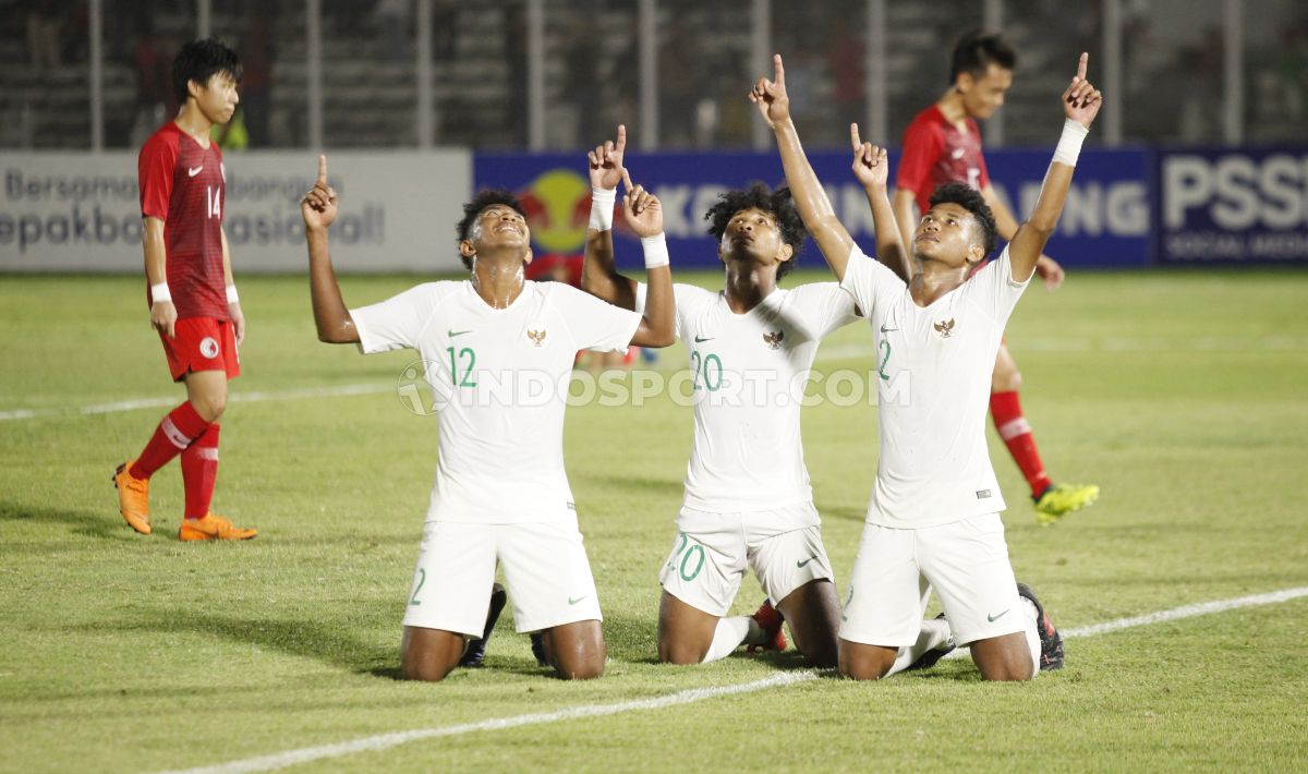 Skuat Timnas Indonesia U-19 akan menantang Korea Utara di laga pamungkas Grup K Kualifikasi Piala Asia U-19. Copyright: © Herry Ibrahim/INDOSPORT
