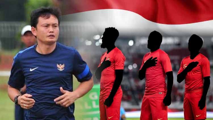 Pelatih Timnas Indonesia, Yeyen Tumena, dibuat bingung jelang lawan Malaysia di laga Kualifikasi Piala Dunia 2022. Copyright: © Ilustrasi/INDOSPORT