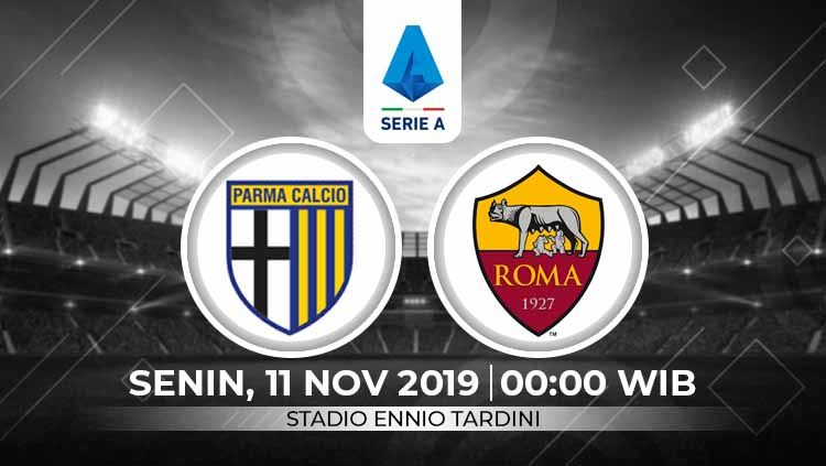 AS Roma diprediksi akan mendapatkan perlawanan sengit dari Parma dalam laga pekan ke-12 Serie A Italia di Ennio Tardini, Senin (11/11/19), pukul 00.00 WIB. Copyright: © INDOSPORT