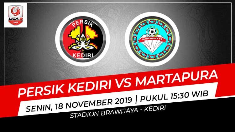 Link Live Streaming Liga 2: Persik Kediri vs Martapura Copyright: © Grafis: Indosport.com