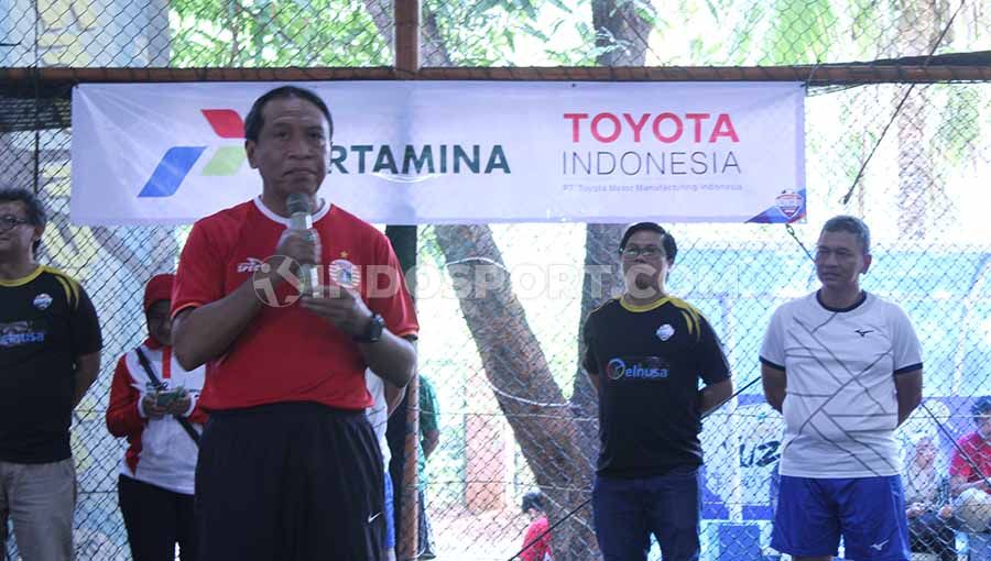 Menteri Pemuda dan Olahraga Republik Indonesia menyampaikan harapan kepada semua pihak untuk ikut menggelorakan semangat Piala Dunia U-20 2021. Copyright: © Ahmad Fatih Qadri/INDOSPORT
