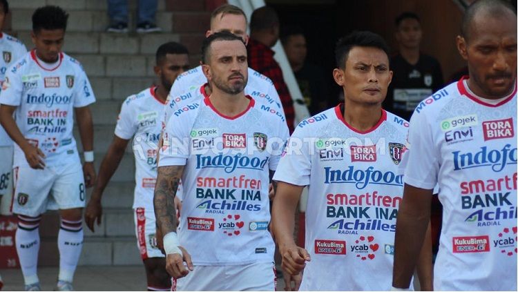 Gelandang Bali United, Paulo Sergio tak dendam meski kerap jadi sasaran pelanggaran keras di Liga 1. Baginya, situasi tersebut menjadi tanggung jawab penuh dari pengadil lapangan. Copyright: © Nofik Lukman Hakim/INDOSPORT