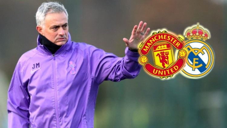 Akan ada efek domino usai pengumuman Jose Mourinho melatih Tottenham Hotspur, Rabu (20/11/19) kemarin dan akan menyeret Real Madrid dan Manchester United. Copyright: © tottenhamhotspur.com