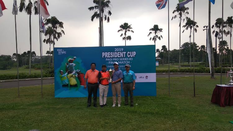 Pegolf Indonesia, Elki Kow sukses merebut gelar juara di ajang President Cup 2019 PAGI Pro Series. Copyright: © PAGI