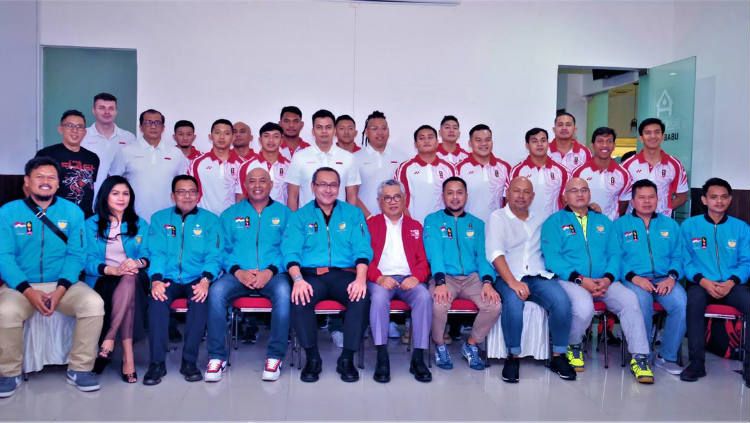 Timnas Polo Air putra Indonesia segera meraih medali emas SEA Games 2019 dan ditentukan saat menghadapi Malaysia di laga terakhir, Jumat (29/11/19) sore. Copyright: © Humas Kemenpora
