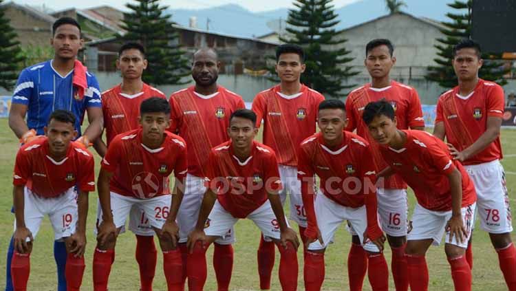 Tim Liga 3 2019 asal Sumatra Utara, Karo United. Copyright: © Aldi Aulia Anwar/INDOSPORT