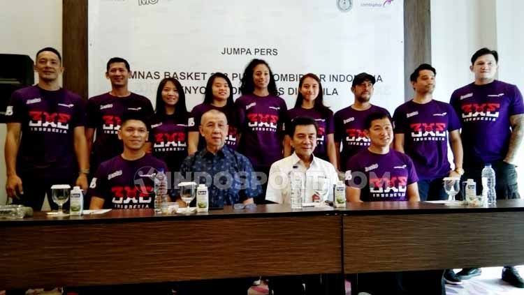 Timnas Basket 3x3 Putri Indonesia tidak ambil pusing meski SEA Games 2019 di Filipina yang dianggap amburadul. Copyright: © Zainal Hasan/INDOSPORT