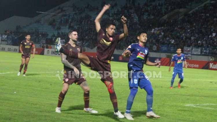 PSIS Semarang menjelma sebagai mimpi buruk terbesar untuk juara Kratingdaeng Piala Indonesia 2018/19, PSM Makassar, di ajang Shopee Liga 1 2019. Copyright: © Alvin Syaptia/INDOSPORT