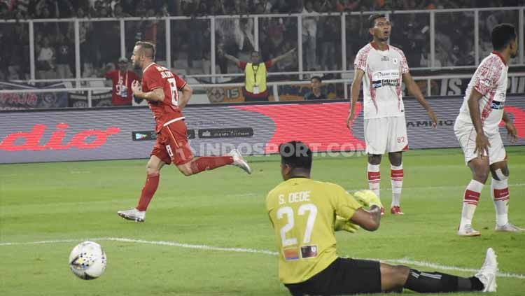 Pertemuan terakhir Persija vs Persipura pada Liga 1 2019 di Stadion GBK. Copyright: © Herry Ibrahim/INDOSPORT