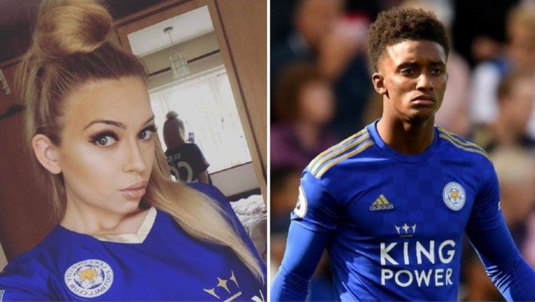 Foto Bintang Muda Klub Liga Inggris, Leicester City yaitu Demarai Gray dan Kekasih Copyright: &copy; mundodeportivo.com