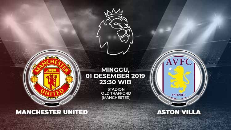Manchester United akan segera menjamu Aston Villa di laga pekan ke-14 Liga Inggris pada hari ini, Minggu (01/12/19). Copyright: © INDOSPORT