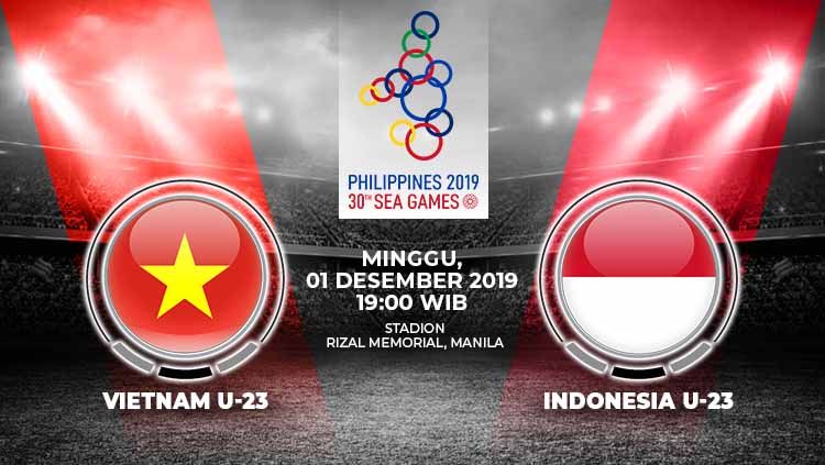 Timnas Indonesia U-23 akan bersua Vietnam dalam lanjutan cabor sepak bola SEA Games 2019. Copyright: © INDOSPORT