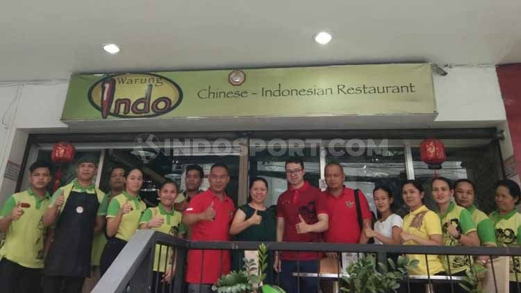 Rumah makan yang menyajikan masakan khas Indonesia Warung Indo di Filipina. Copyright: &copy; Ronaldo Seger Prabowo/INDOSPORT
