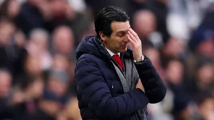 Akibat rentetan hasil buruk, Unai Emery resmi dipecat  klub Liga Inggris, Arsenal, Jumat (29/11/19). Copyright: © Catherine Ivill/Getty Images