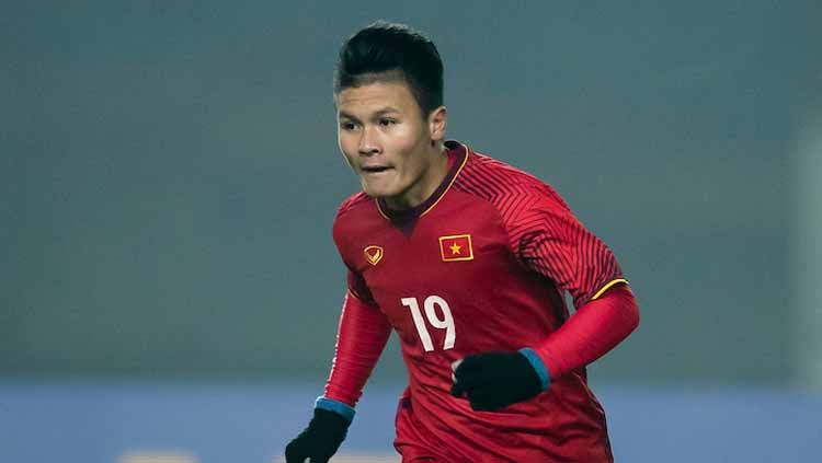 Pesepak bola asal Vietnam, Nguyen Quang Hai dilaporkan bergabung dengan rival Paris Saint-Germain di Liga Prancis meski sempat dirumorkan ke Persis Solo. Copyright: © affsuzukicup.com