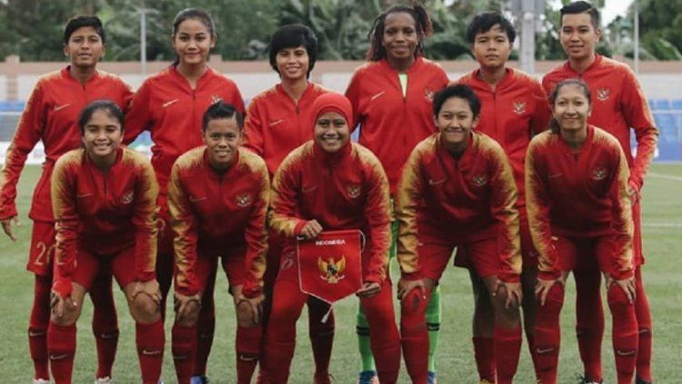 Timnas Indonesia Putri yang berlaga di SEA Games 2019 Copyright: © pssi.org