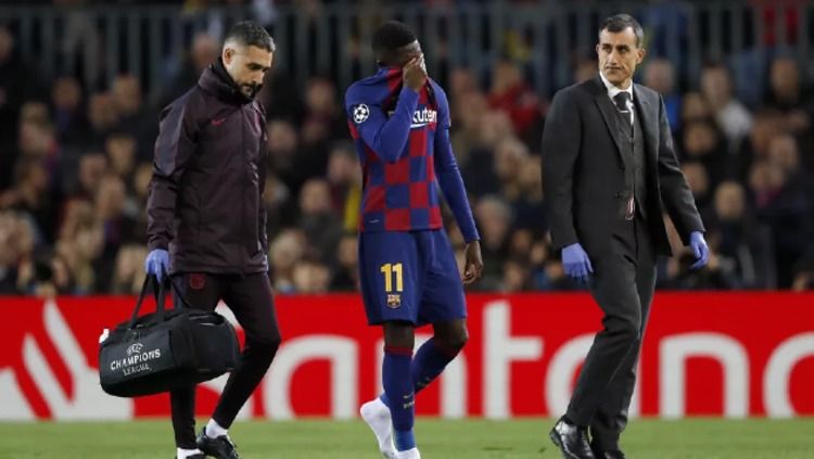 Muak dengan alasan cedera, Barcelona lakukan hal kejam agar Ousmane Dembele ikut serta lakoni LaLiga Spanyol. Copyright: © fcbarcelona.com