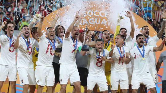 Portugal juara Piala Dunia sepak bola pantai 2019 Copyright: © FIFA